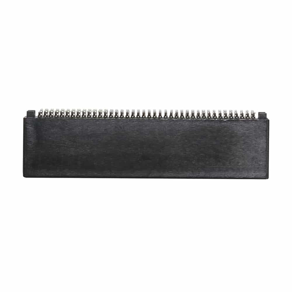 80-pin Edge Connector Socket, Straight, SMT image 1