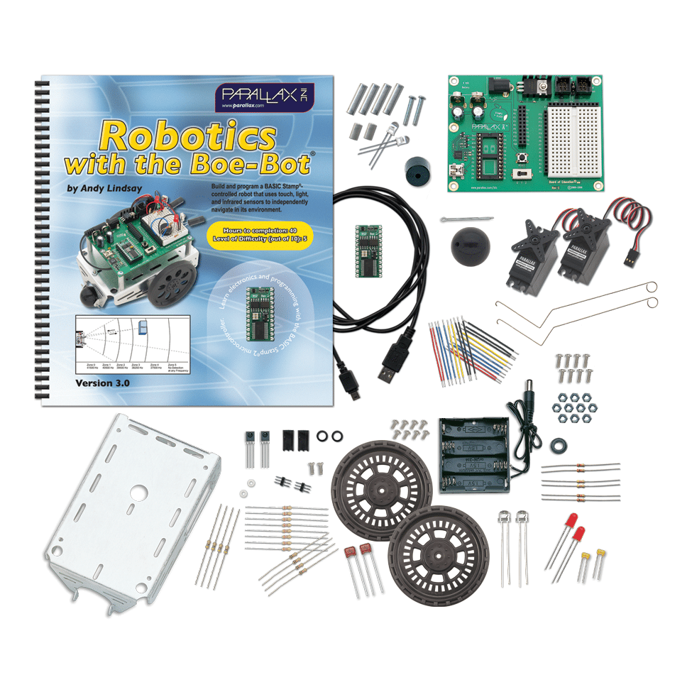 Boe-Bot Robot Kit - USB image 1