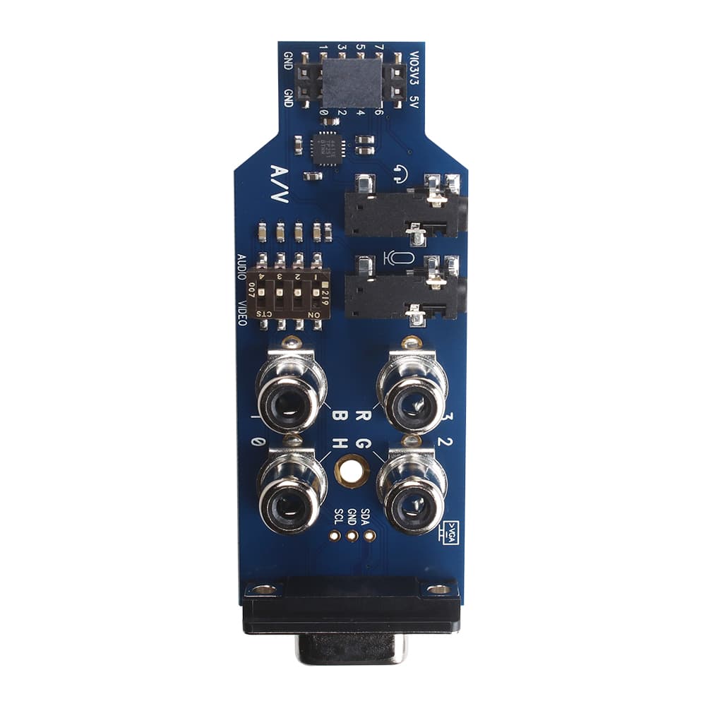 P2 Eval AV Breakout Add-on Board image 0
