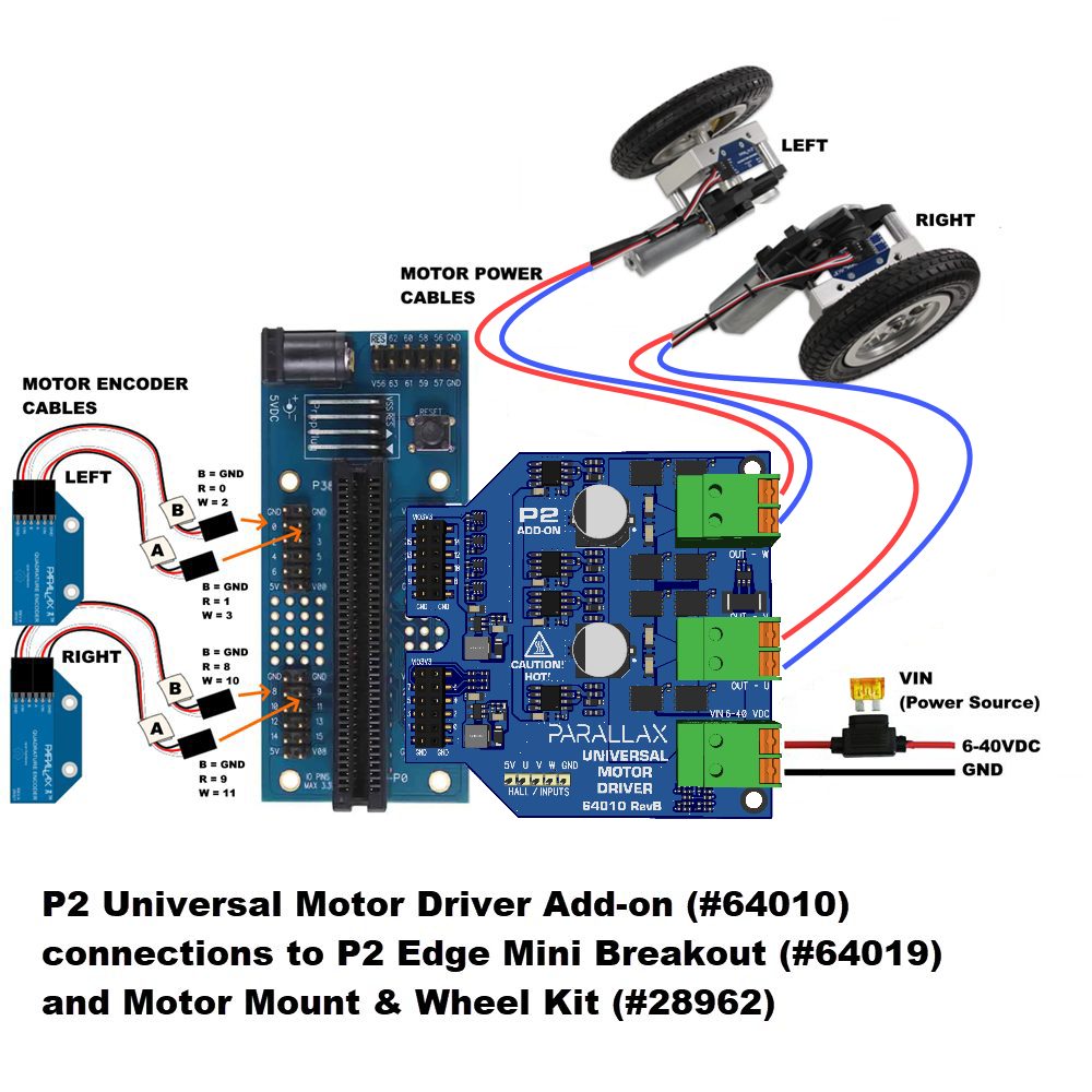 Universal Motor Driver P2 Add-on Board image 2