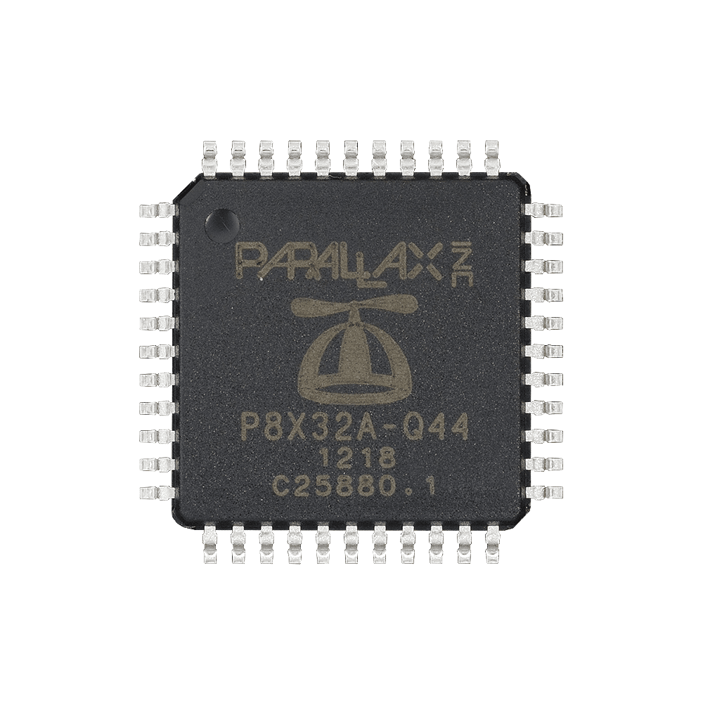 Propeller 1 Chip – 44-Pin QFP Chip