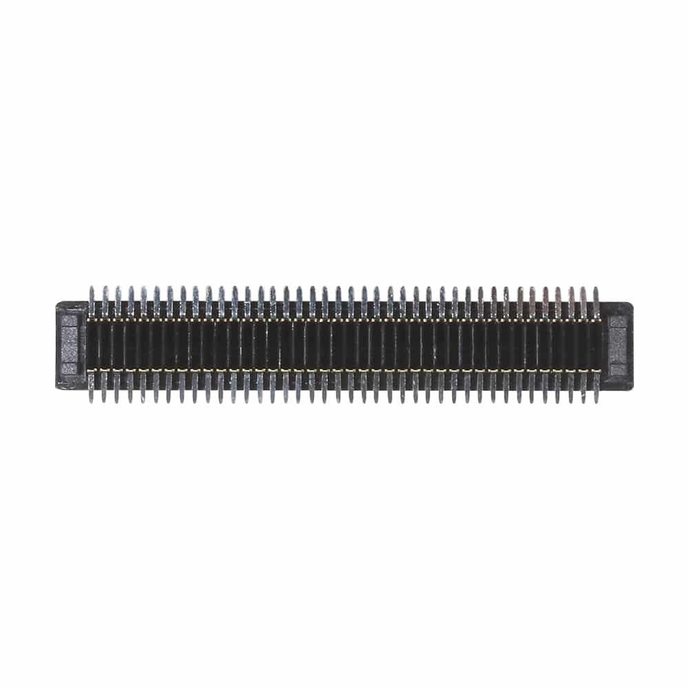 80-pin Edge Connector Socket, Straight, SMT image 2