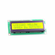 16x2 I2C LCD Display Module with Yellow Backlight image 0