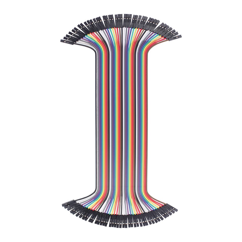 200mm Jumper Wires, FF 40-piece Ribbon image 0