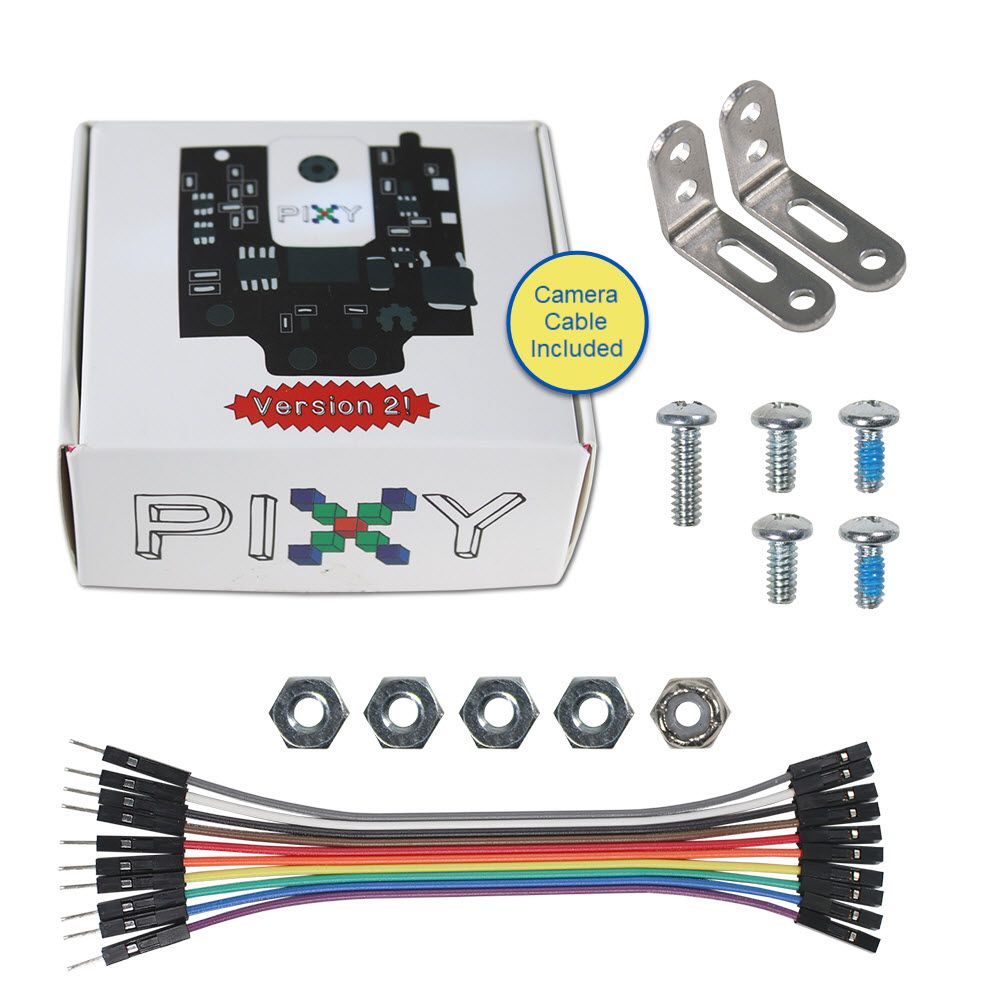 Pixy2 CMUcam with Cable + Mounting Hardware image 0