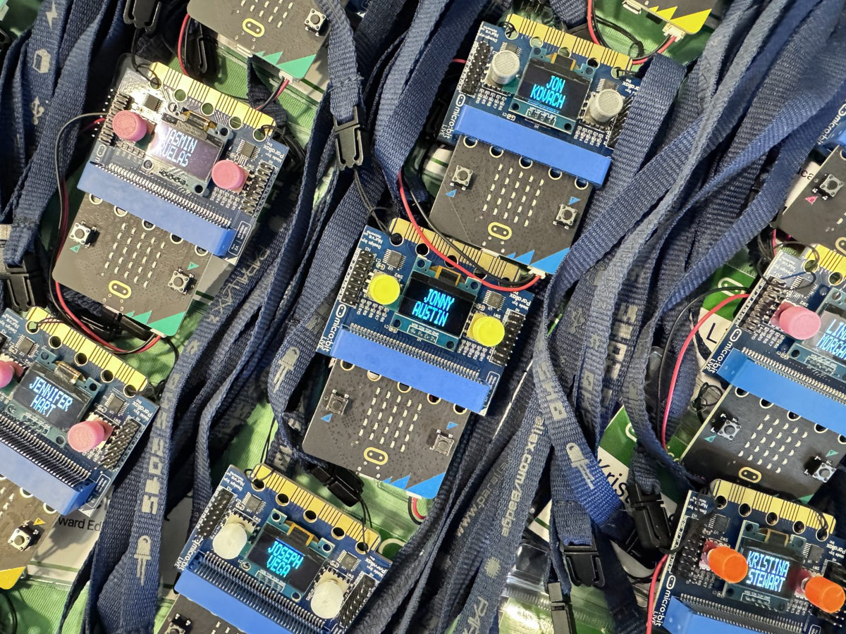 micro:bit Electronic Badge image 3